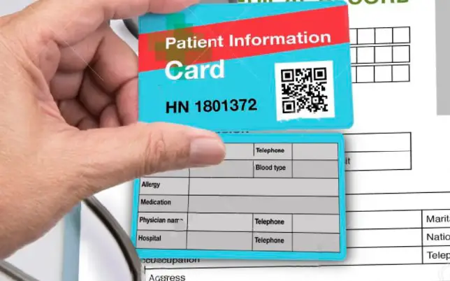 Patient card printing : dental software feature